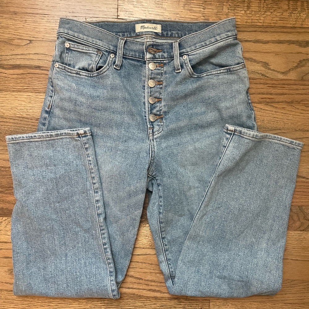 Madewell Perfect Vintage Straight Jean 29
